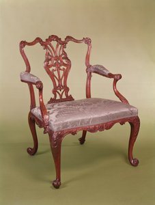 Sillón de Thomas Chippendale, c.1760